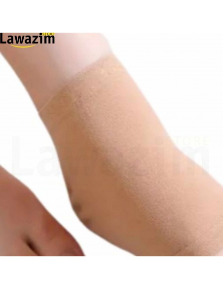 جوارب للكعب توفر الراحة وتخفف التشققات Chaussettes pour talons offrant confort et soulagement des fissures
