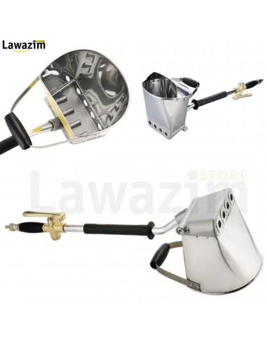 جهاز رش الأسمنت أو الطلاء على الجدار بأربع فوهات Pulvérisateur mural DCHOUSE 4 jets pour mortier