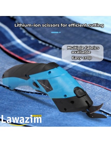 المقص الكهربائي لقص سهل وسريع! Ciseaux électriques : Coupe facile et rapide!