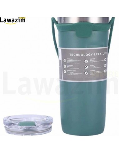 زجاجة عازلة تحافظ على الحرارة ستانلس ستيل 550 مل| Bouteille isotherme en acier inoxydable 55° ml