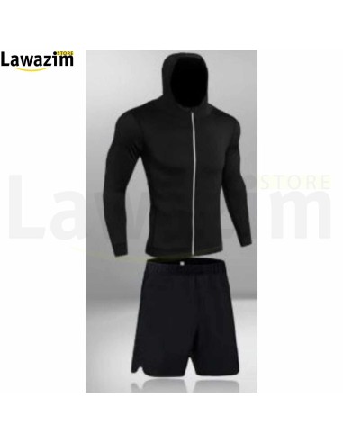 بدلة اللياقة البدنية الرائعة  من 4 قطع   -Combinaison de Fitness pour Hommes 4 pièces - Pour s'entraîner confortablement