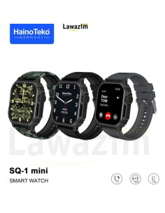 الساعة الذكية الرجالية بشاشة متطورة و تقنيات حديثة  HainoTeko  SQ1 Mini Smart Watch With Full Screen AMOLED