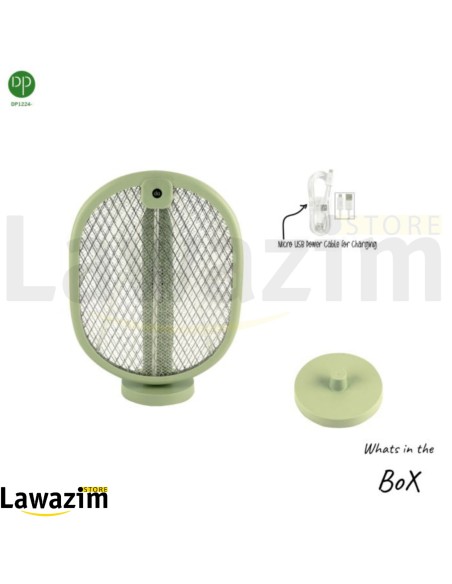 صاعق البعوض كهربائي DP-1224 مع قاعدة Raquette anti-moustique électrique DP-1224 avec base