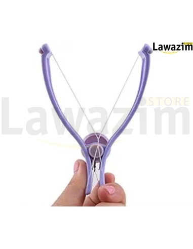 الة ازالة شعر الوجه بالخيط Machine d'épilation du visage avec fil