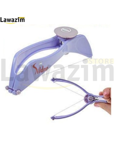 الة ازالة شعر الوجه بالخيط Machine d'épilation du visage avec fil