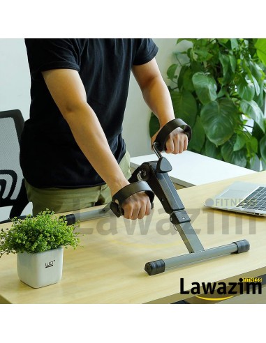 Mini Pedal Manuel / دواسة يدوية لتمرين الذراعين والأرجل / دراجة تمارين رياضية صغيرة قابلة للطي