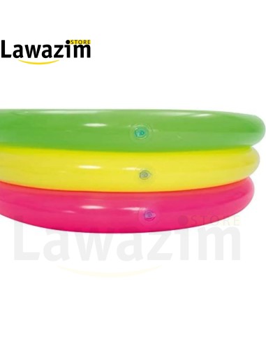 حمام سباحة صيفي من بيست واي 70 سم × 24 سم Piscine gonflable Bestway Summer, 70 x 24 cm, ronde, multicolore