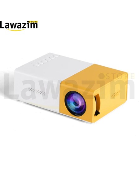 جهاز عرض LED صغير للمنزل الذكي، جهاز عرض أفلام محمول Mini projecteur LED pour maison intelligente, projecteur de film portable