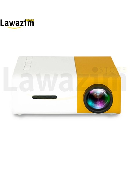 جهاز عرض LED صغير للمنزل الذكي، جهاز عرض أفلام محمول Mini projecteur LED pour maison intelligente, projecteur de film portable