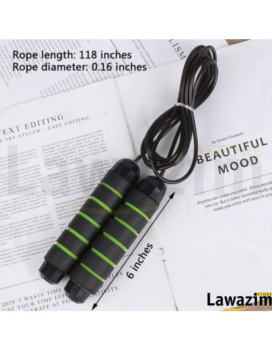 حبل القفز بمقابض نيوبرين 3 م Corde A Sauter Poignées En Néoprène 3 M