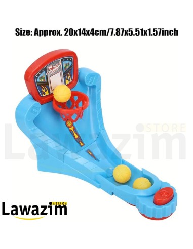 لعبة كرة السلة المصغرة: متعة مضاعفة - Mini Basketball Game: Double the Fun!