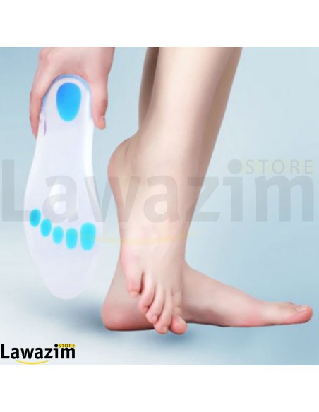 نعال سيليكون للقدمين Semelles intérieures en silicone pour les pieds