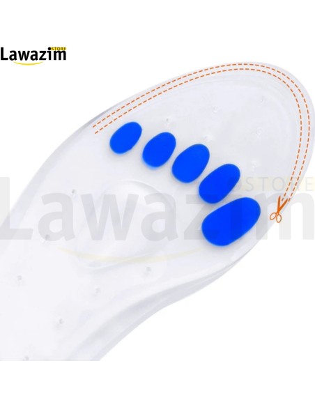 نعال سيليكون للقدمين Semelles intérieures en silicone pour les pieds