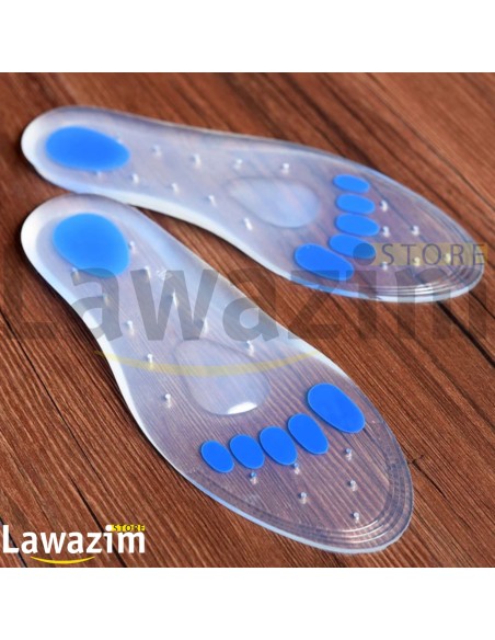 نعال سيليكون للقدمين Semelles intérieures en silicone pour les pieds