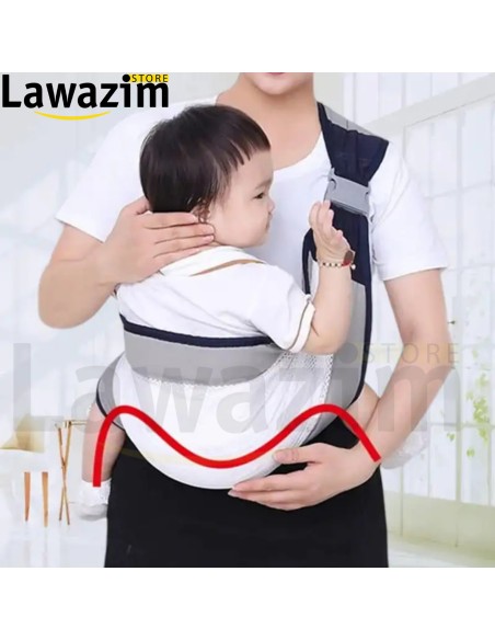 حمالة الأطفال الشاملة : رفيقك الأمثل لحمل طفلك براحة وأمان Porte-Bébé Multifonction : Sécurité et confort
