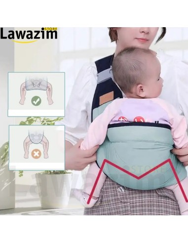 حمالة الأطفال الشاملة : رفيقك الأمثل لحمل طفلك براحة وأمان Porte-Bébé Multifonction : Sécurité et confort