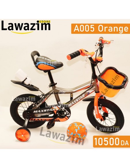 Vélo pour enfant 12 pouces - دراجة أطفال + كرة قدم هديّة مجّانية متوفّرة بعدة ألوان مختلفة لأفضل هدايا الأطفال