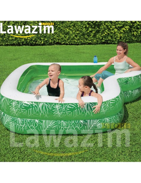 حوض السباحة العائلي من بيست واي _ Piscine Familiale Tropical Paradise  Bestway 54336