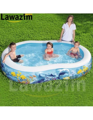 حوض السباحة البحري القابل للنفخ من بيست واي  | Piscine Océan Gonflable Bestway 262 x 157 x 46 cm