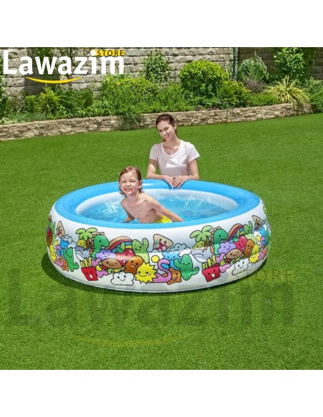 حوض السباحة القابل للنفخ للأطفال – «   La piscine gonflable pour enfants  » Splash & Play
