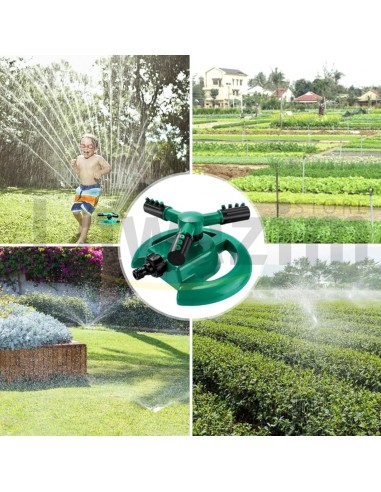 رشاش مياه الحديقة الدوار التلقائي Meetzone - Arroseur de jardin rotatif automatique Meetzone