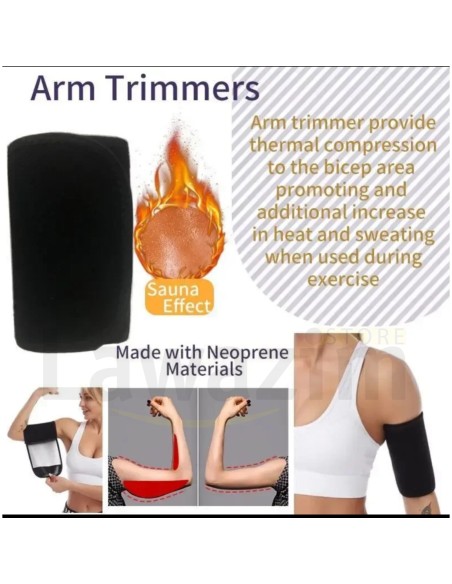 مشد الأذرع الحراري من النيوبرين - Shaper de Bras Thermique en Néoprène   ، الحل الأمثل لأذرع مشدودة وجذابة!