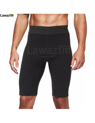 شورت رياضي للتمرين و التنحيف بفضل تقنية التعرق Short d'entraînement  pour homme, leggings thermiques chauds