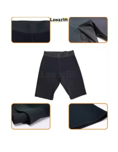 شورت رياضي للتمرين و التنحيف بفضل تقنية التعرق Short d'entraînement  pour homme, leggings thermiques chauds
