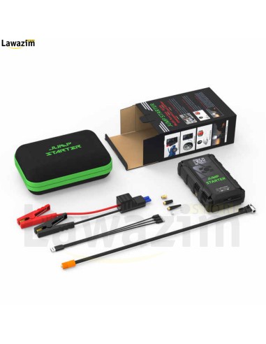 شاحن الطوارئ القوي المتعدد الإستعمال 12V Emergency Power Bank USB multi-function