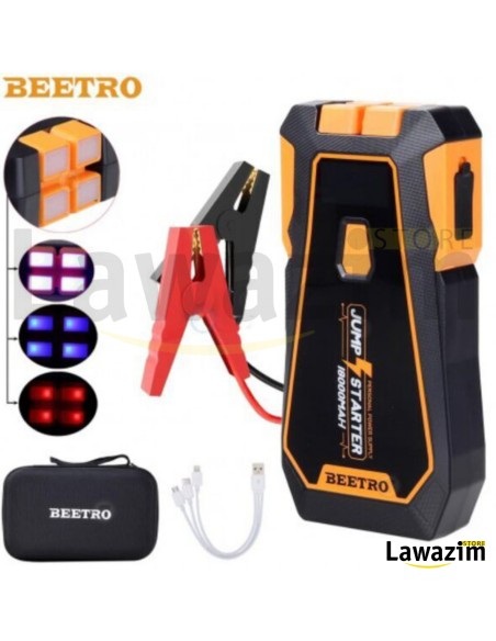 جهاز شاحن الطوارئ للسيارة 6 في 1- Chargeur démarreur (power bank) BE0143