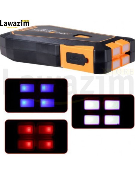 جهاز شاحن الطوارئ للسيارة 6 في 1- Chargeur démarreur (power bank) BE0143