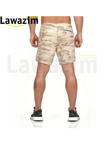 شورت رياضي رجالي واسع مع سيكليست داخلي - Short de sport homme ample avec cuissard intégré