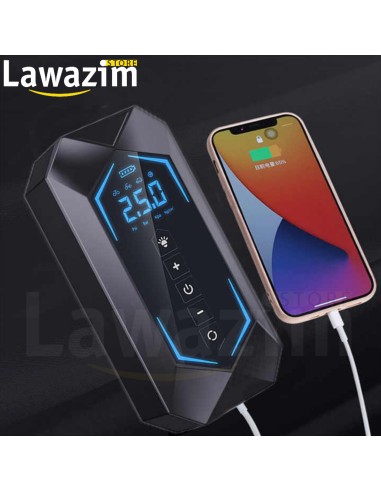 منفاخ هوائي لاسلكي 150PSI - Universal 150PSI Air Compressor - الحل المثالي لنفخ إطارات السيارات والدراجات في أي مكان!