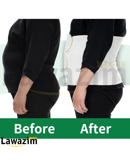 حزام دعم البطن Ceinture Abdominale - الحل المثالي بعد الولادة والجراحة لاستعادة الراحة والثقة!