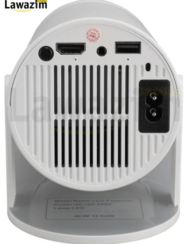 جهاز عرض Cryfokt Mini Projector 1080P