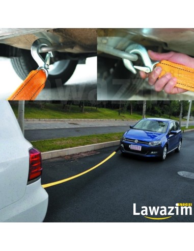 حبل الجر Jecrina لعمليات السحب الثقيلة - Jecrina Câble de Remorquage Haute Résistance