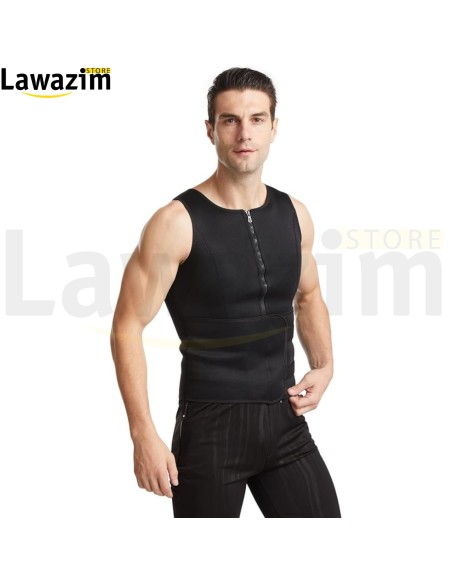 سترة لياقة بدنية للرجال GILET homme -Gilet de fitness Rubber Sheath pour homme GILET de sport