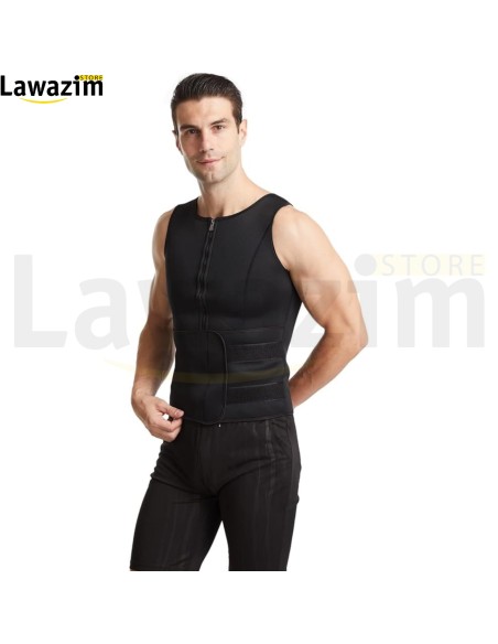 سترة لياقة بدنية للرجال GILET homme -Gilet de fitness Rubber Sheath pour homme GILET de sport