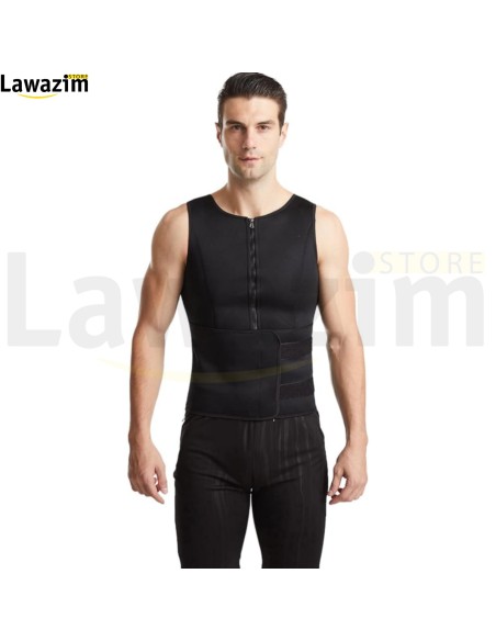 سترة لياقة بدنية للرجال GILET homme -Gilet de fitness Rubber Sheath pour homme GILET de sport