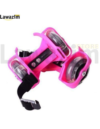 أحذية تزلج على شكل بكرة زوبعة صغيرة وامضة Chaussures de patinage à roulettes clignotantes Small Whirlwind Pulley