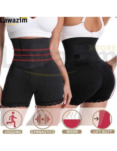 حزام الخصر والمشد وغمد التخسيس القابل للتعديل Ceinture de taille, Corset et Gaine Amincissante Réglable