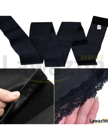 حزام الخصر والمشد وغمد التخسيس القابل للتعديل Ceinture de taille, Corset et Gaine Amincissante Réglable