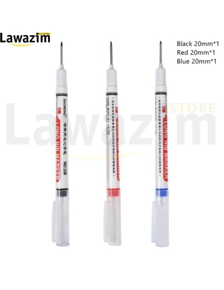 أقلام تحديد الطلاء ذات الرأس الطويل Stylos marqueurs de peinture à tête longue
