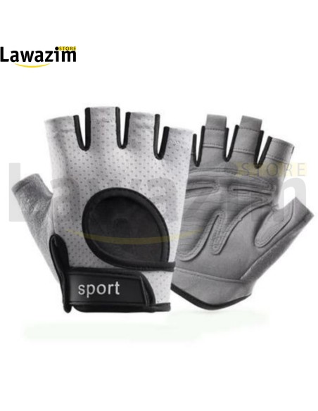 قفازات بدون اصابع رياضية للنساء و الرجال Gants de sport sans doigts pour femmes et hommes