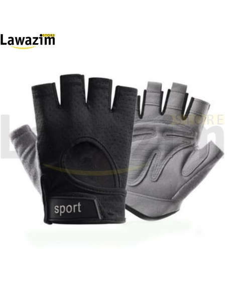 قفازات بدون اصابع رياضية للنساء و الرجال Gants de sport sans doigts pour femmes et hommes