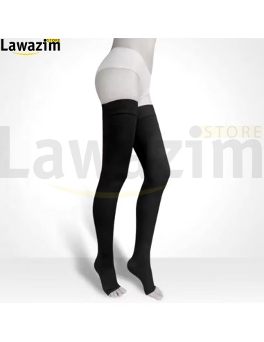 جوارب ضغط طبية مفتوحة عند القدمين Bas de contention médicaux à bout ouvert