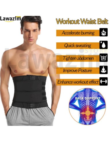 حزام تنحيف البطن للرجال Ceinture abdominale amincissante pour homme