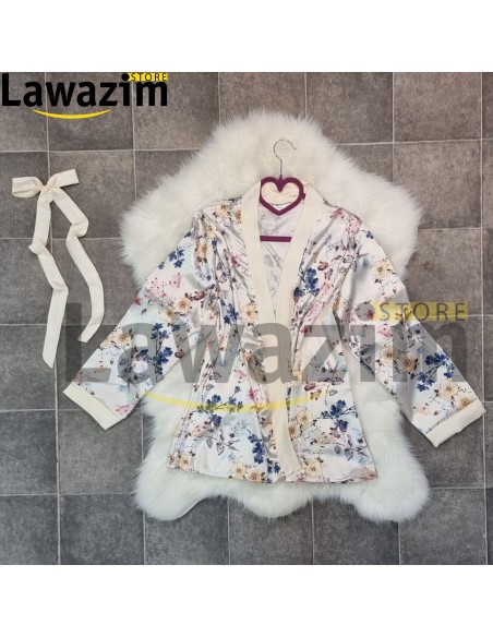 لانجري 5 قطع - Lingerie 5 pièces EMOV5P | أناقة هادئة بألوان تعكس رقيكِ