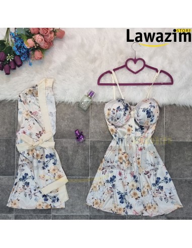 لانجري 5 قطع - Lingerie 5 pièces EMOV5P | أناقة هادئة بألوان تعكس رقيكِ