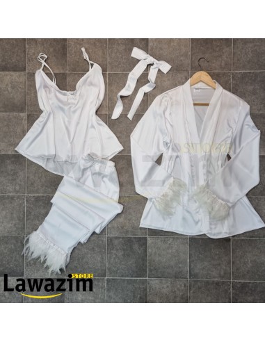 بيجاما 3 قطع - Pyjama 3 pièces ESRB3P | أناقة وفخامة تجمع بين الراحة والجمال